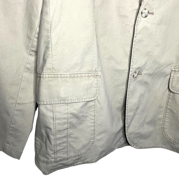 L.L. Bean Vintage Chore Field Utility Elbow Patches Jacket Size 52 Tall - Picture 3 of 16